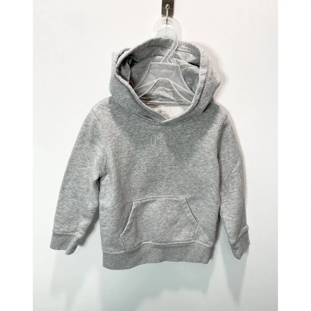 Gray‎ Logo Hoodie Size 5 Years Toddler Grey